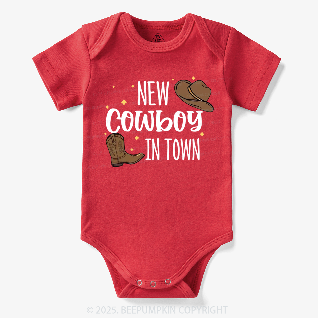 New Cowboy In Town Bodysuit Beepumpkin