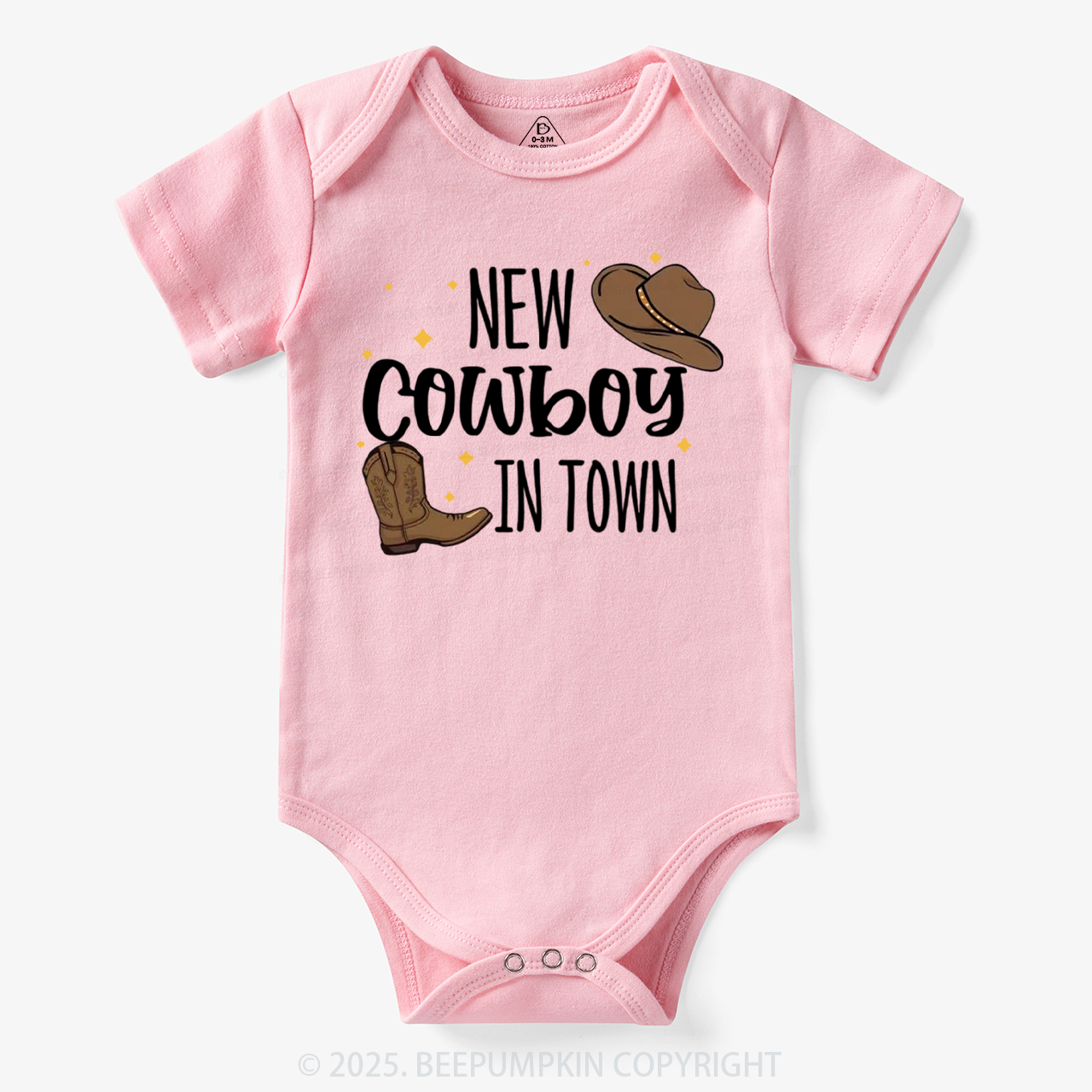 New Cowboy In Town Bodysuit Beepumpkin