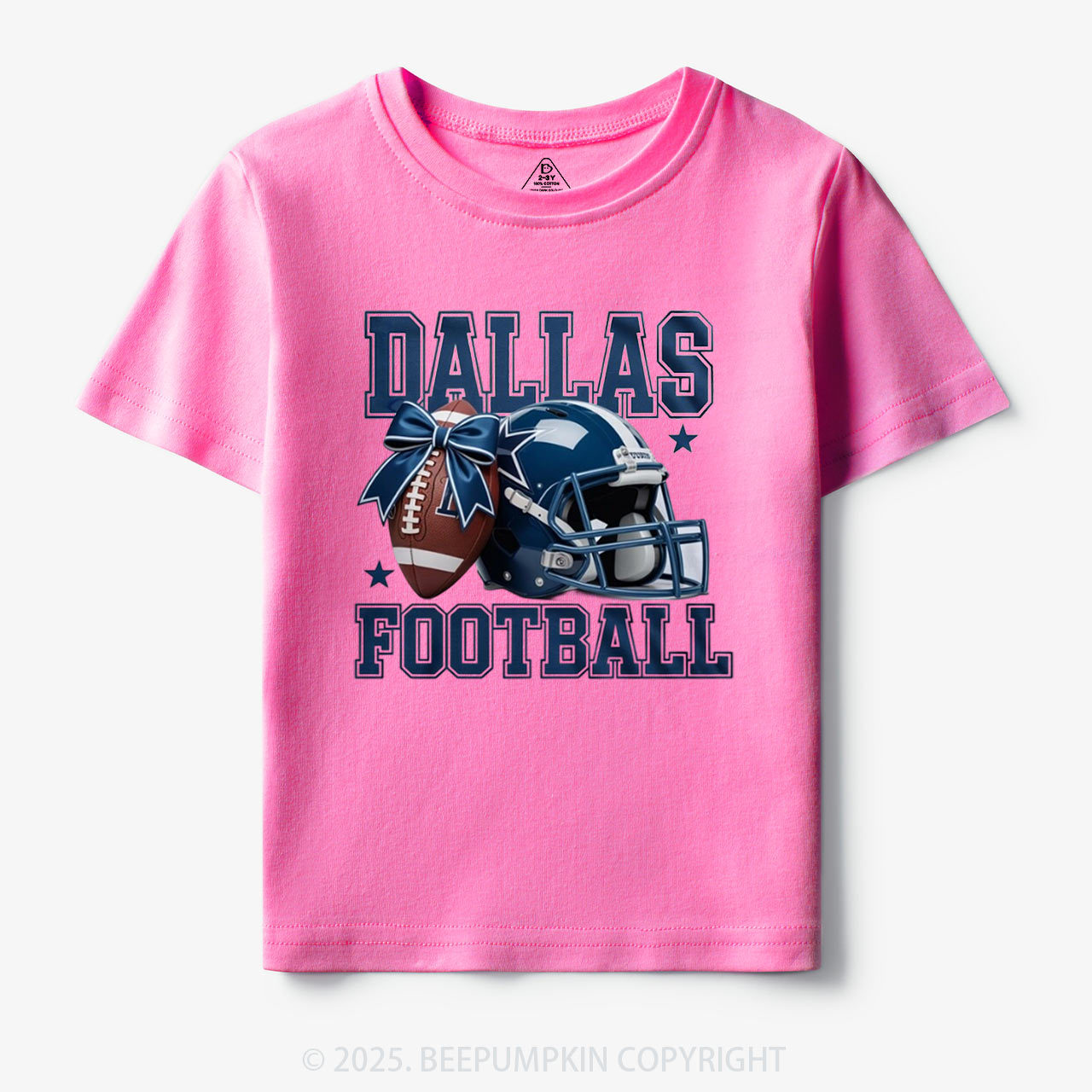  Football Vintage Toddler&Kid's Tees Beepumpkin