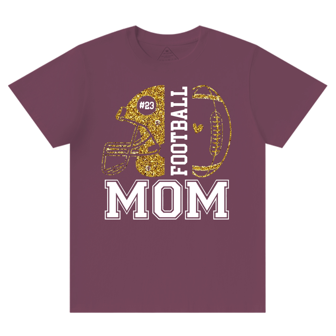 Personalized Football Mom T-Shirts Beepumpkin