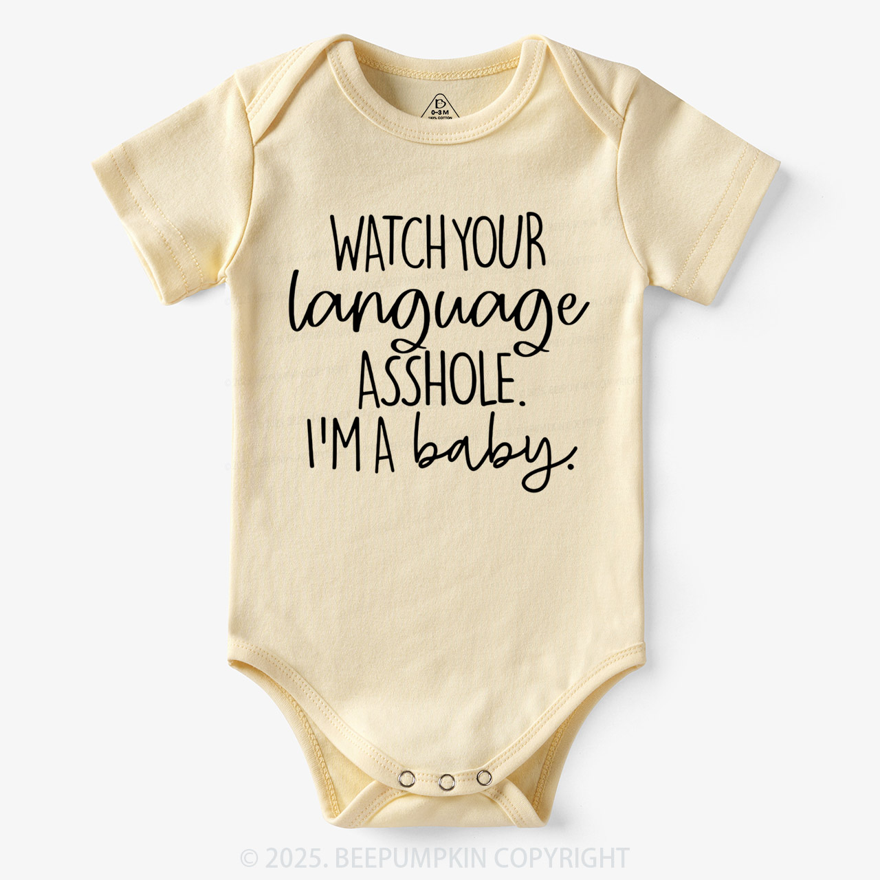 Watch Your Language Bodysuit Beepumpkin 7