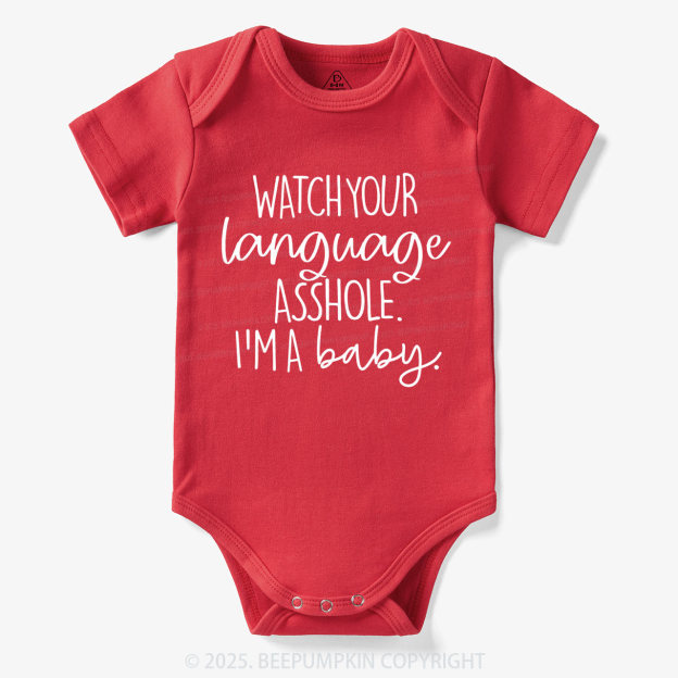 Watch Your Language Bodysuit Beepumpkin 7