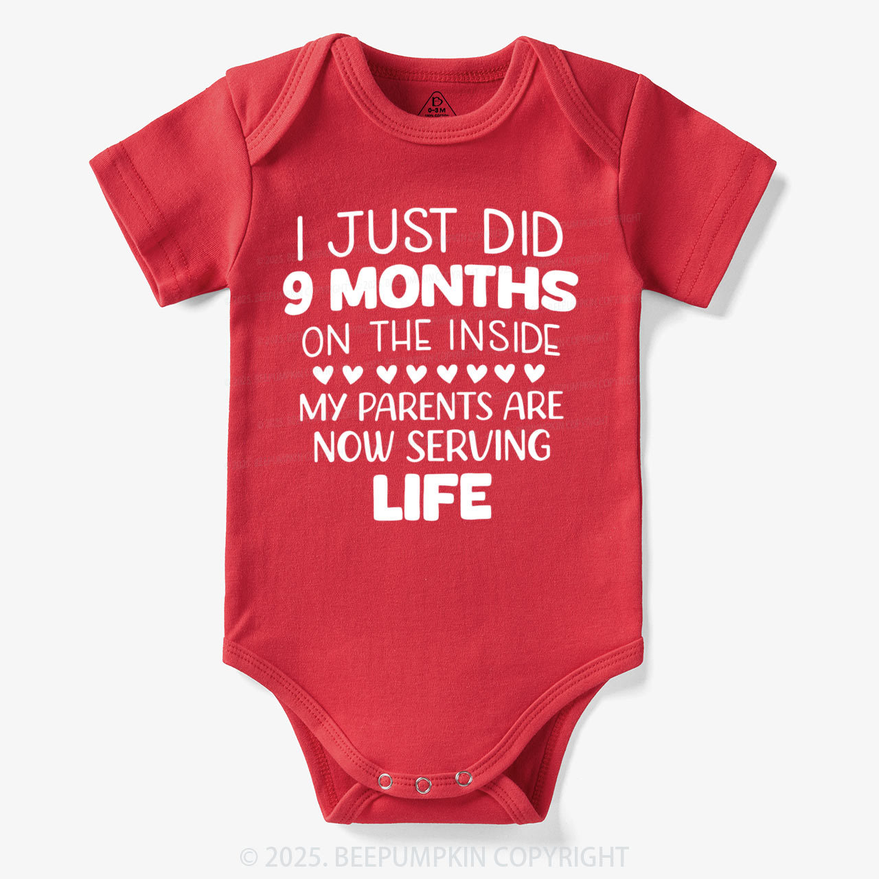 I Just Did 9 Months On The Inside Bodysuit Beepumpkin 7
