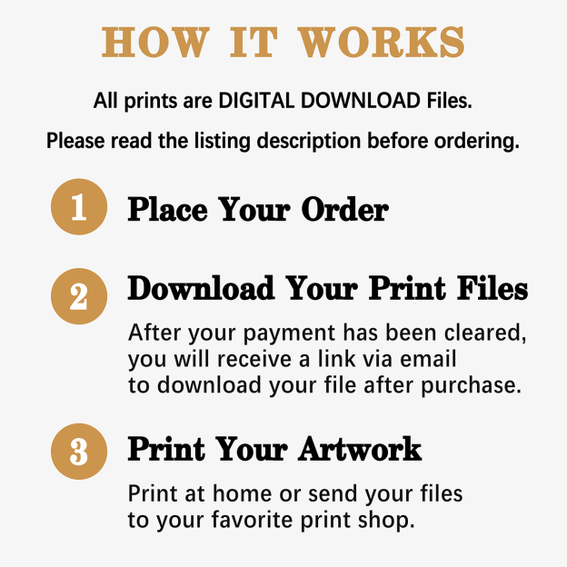 Set Of 6 Retro Ballpark Digital Nursery Wall Art