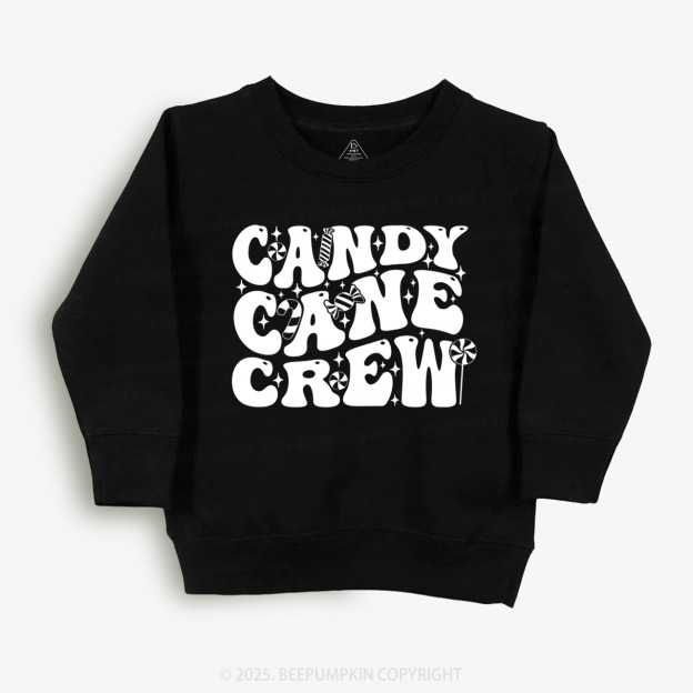 Candy Cane Crew Valentine Kid's Sweatshirt