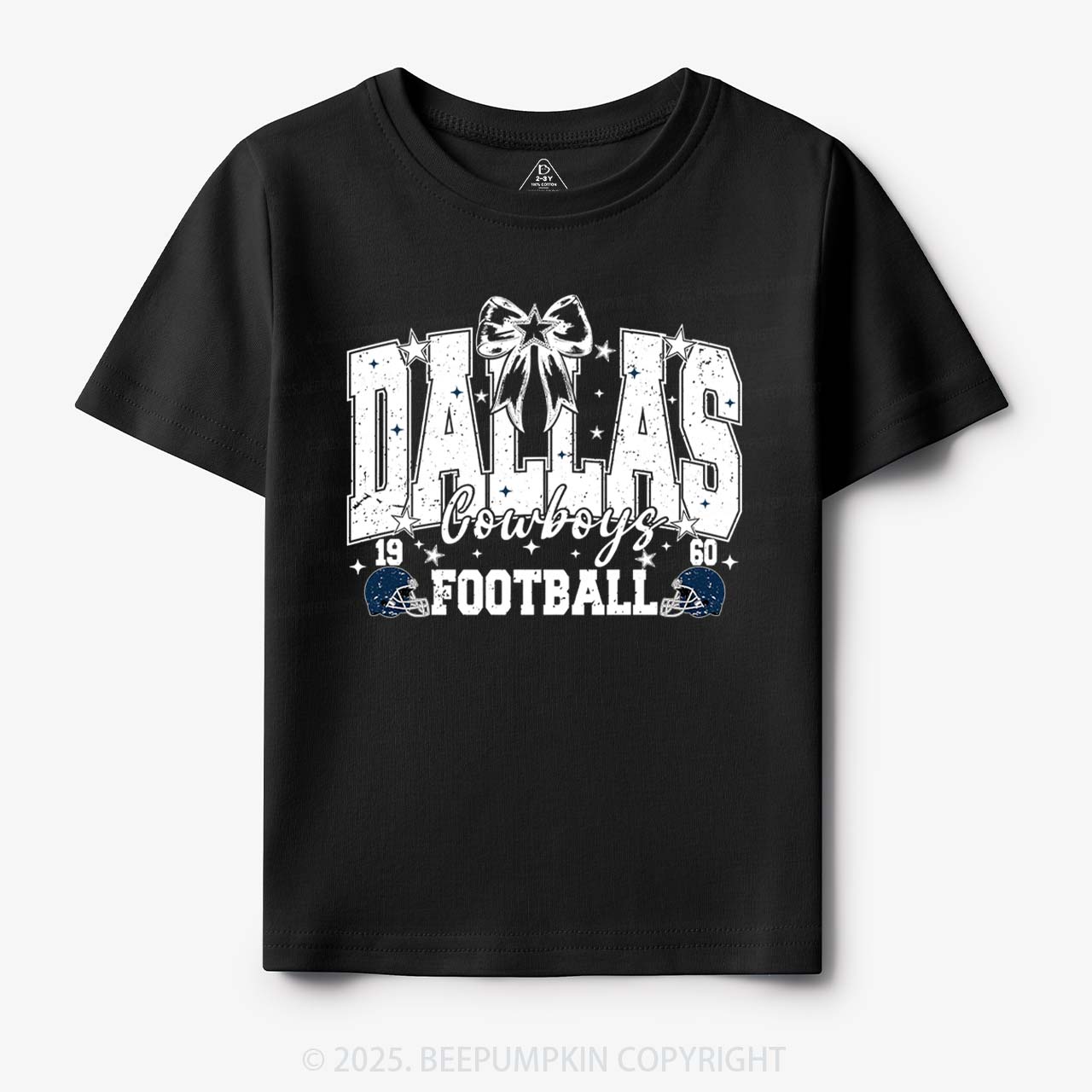 Cowboy Coquette Bow Toddler&Kid's Tees Beepumpkin