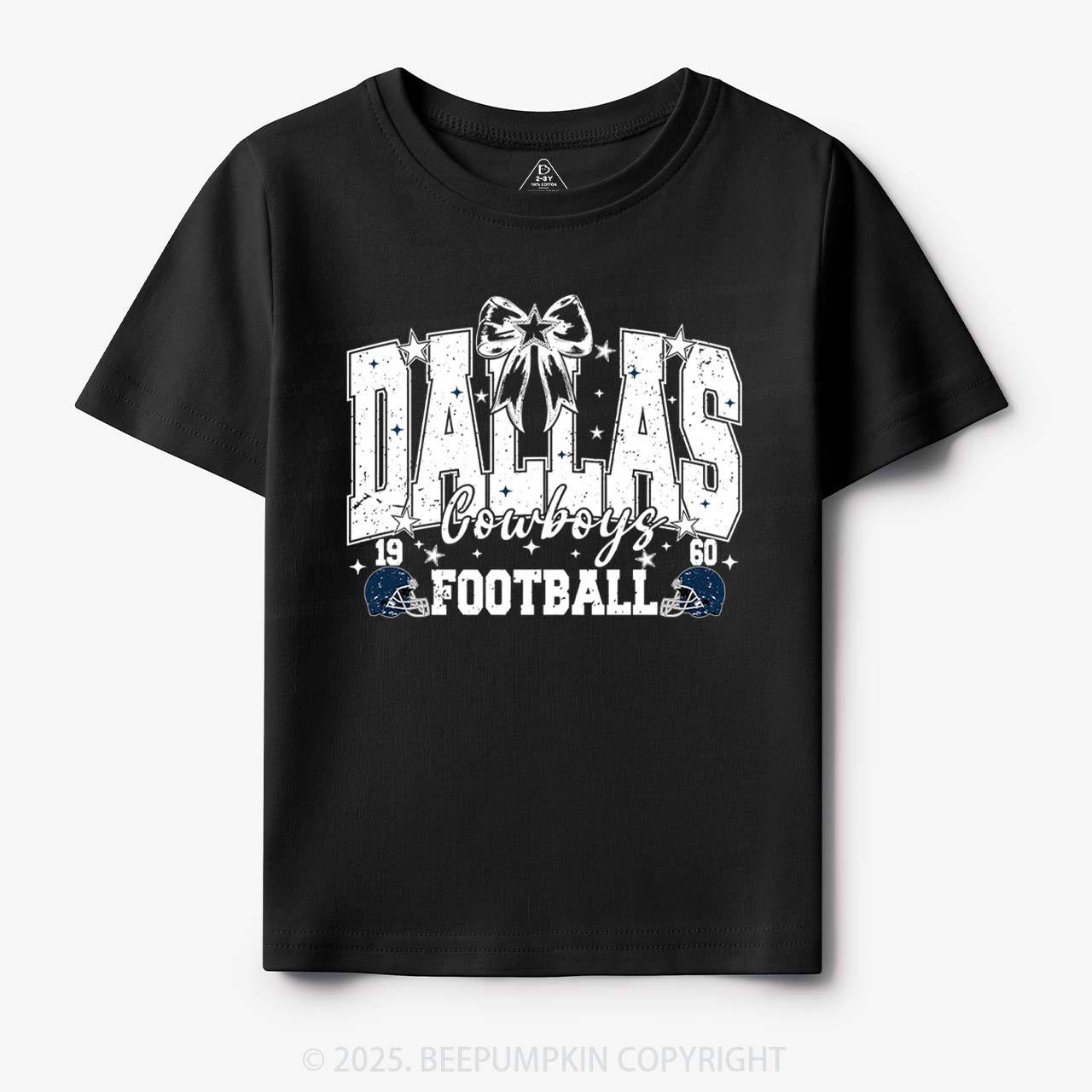 Cowboy Coquette Bow Toddler&Kid's Tees Beepumpkin