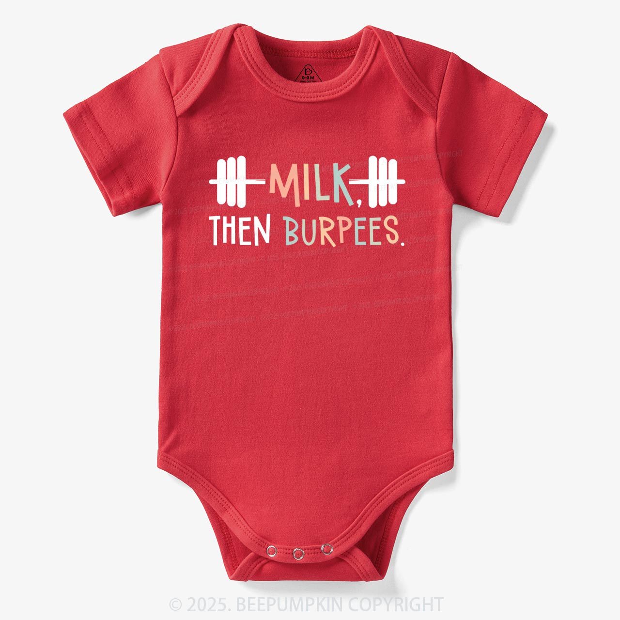 Milk Then Burpees Bodysuit Beepumpkin 7