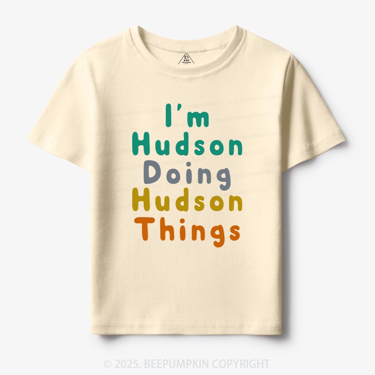 Personalized Doing My Things Toddler&Kid's Tees Beepumpkin