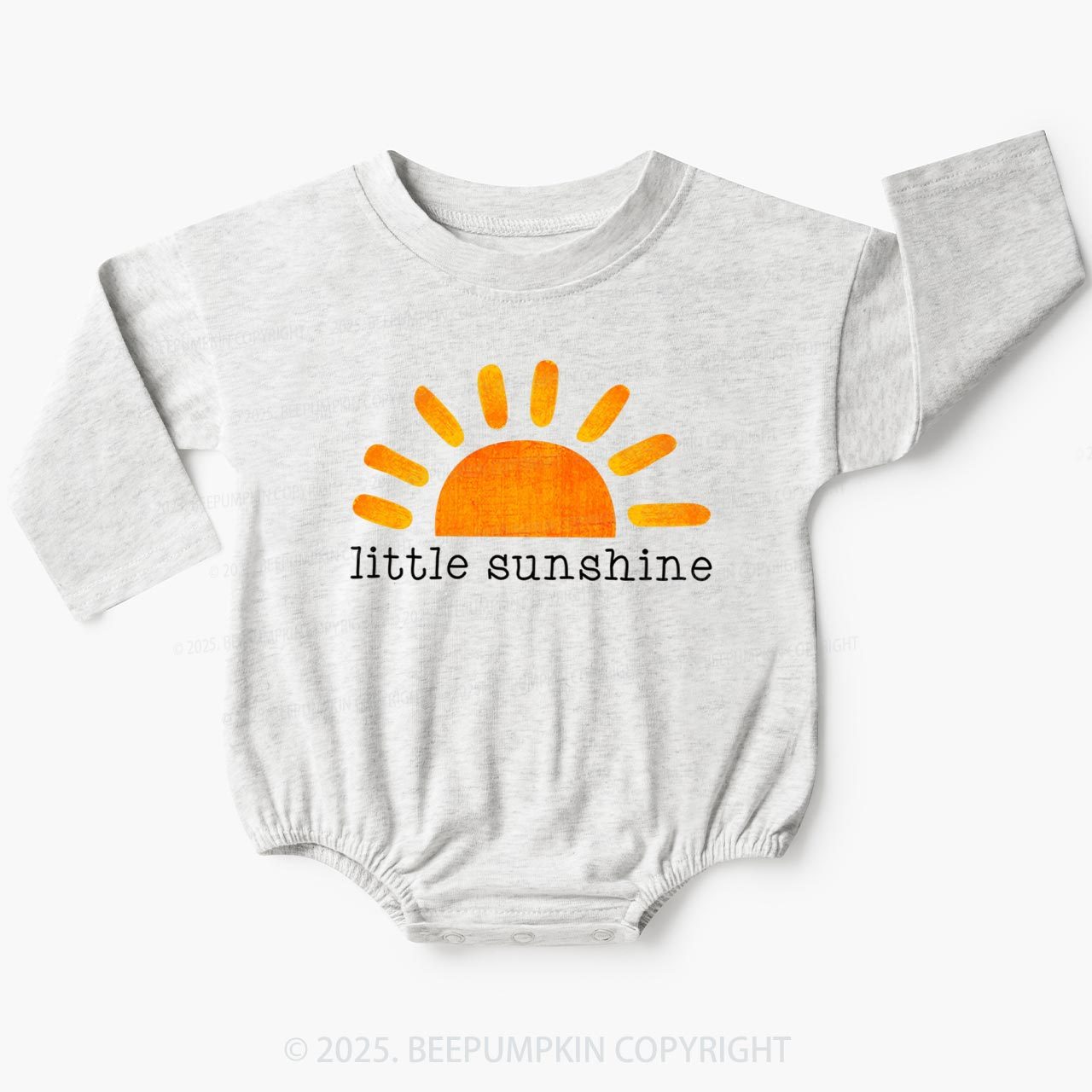 Little Sunshine Baby Bubble Romper Beepumpkin