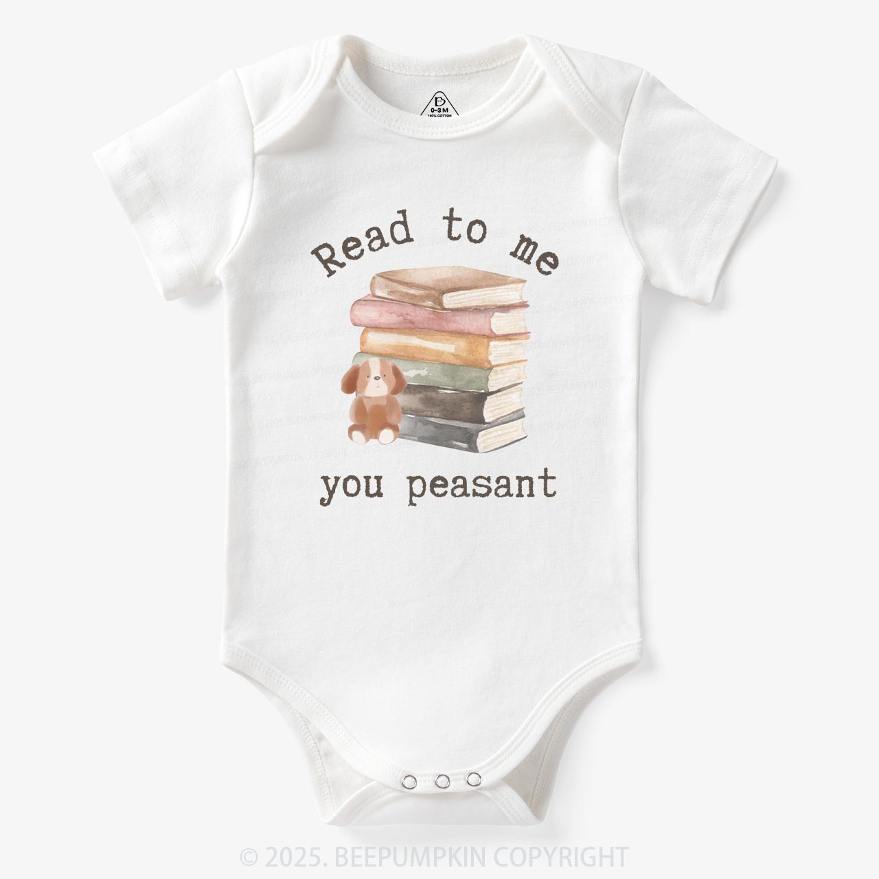 Read To Me You Peasant Bodysuit Beepumpkin