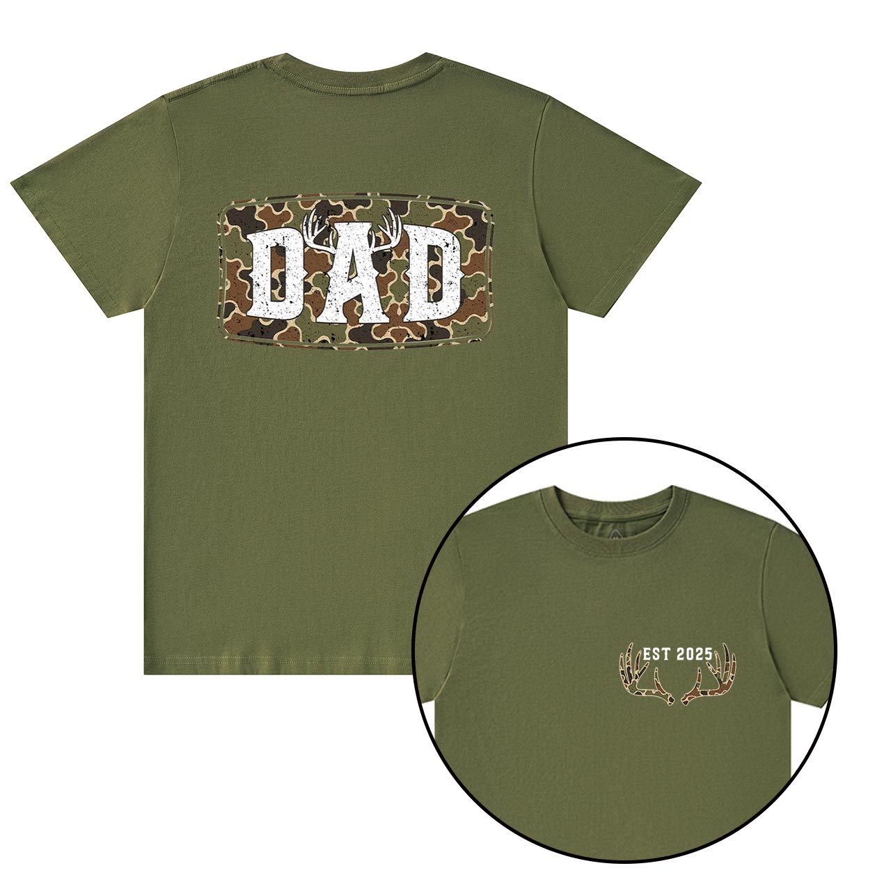 Camo Dad T-shirt