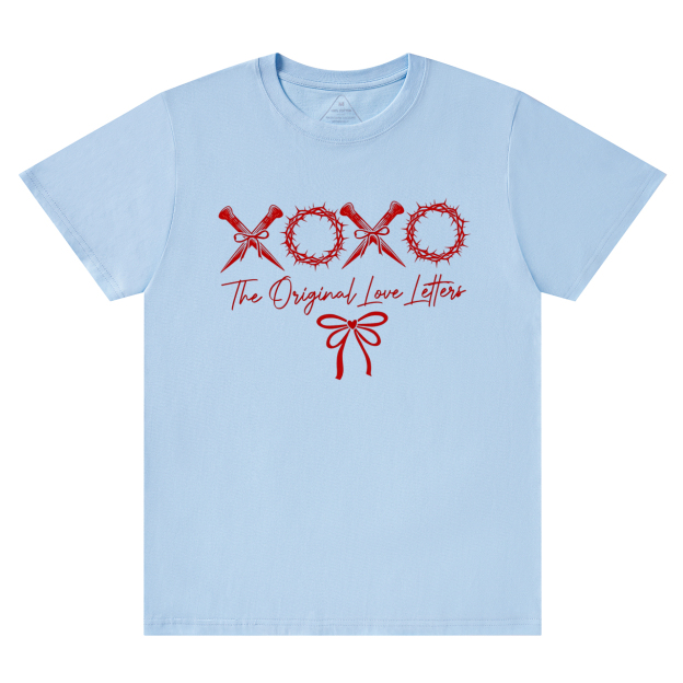 XOXO The Original Love Letters Valentine's Day T-Shirts Beepumpkin
