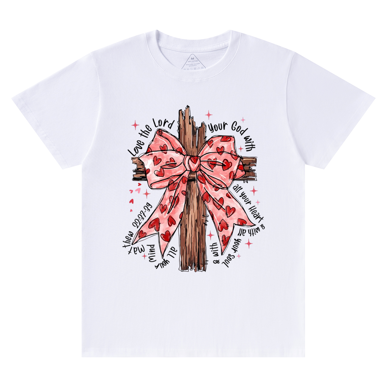 Love The Lord Valentine's Day T-Shirts Beepumpkin