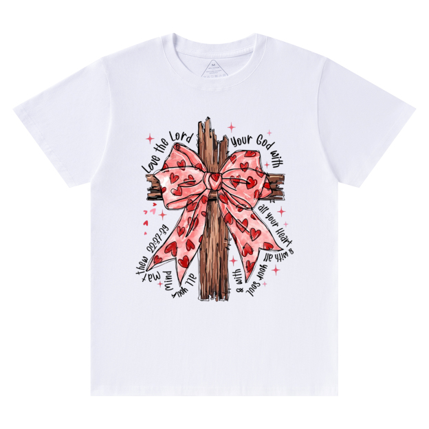 Love The Lord Valentine's Day T-Shirts Beepumpkin