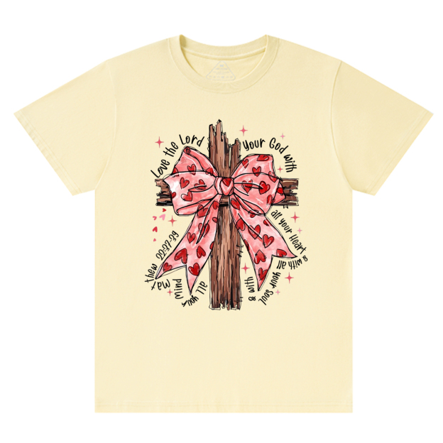 Love The Lord Valentine's Day T-Shirts Beepumpkin