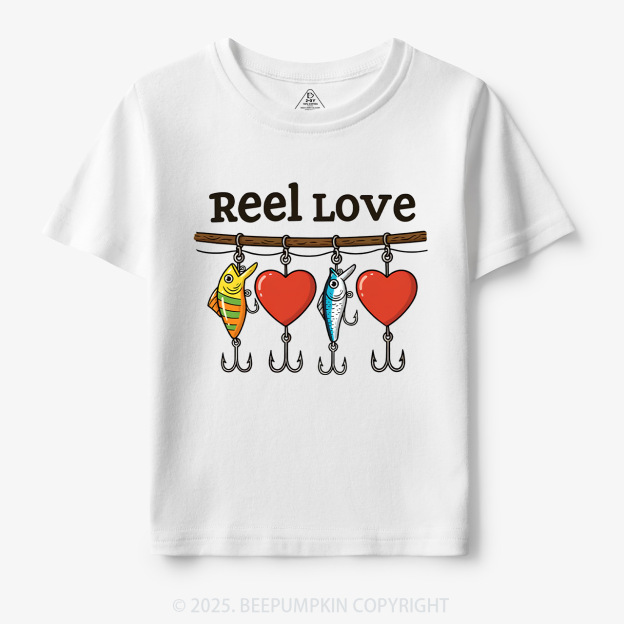 Reel Love Toddler&Kid's Tees Beepumpkin