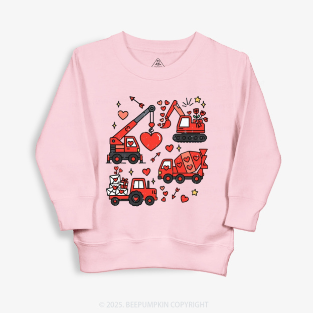 Operation Love Build Valentine's Day Kid's Sweatshirt