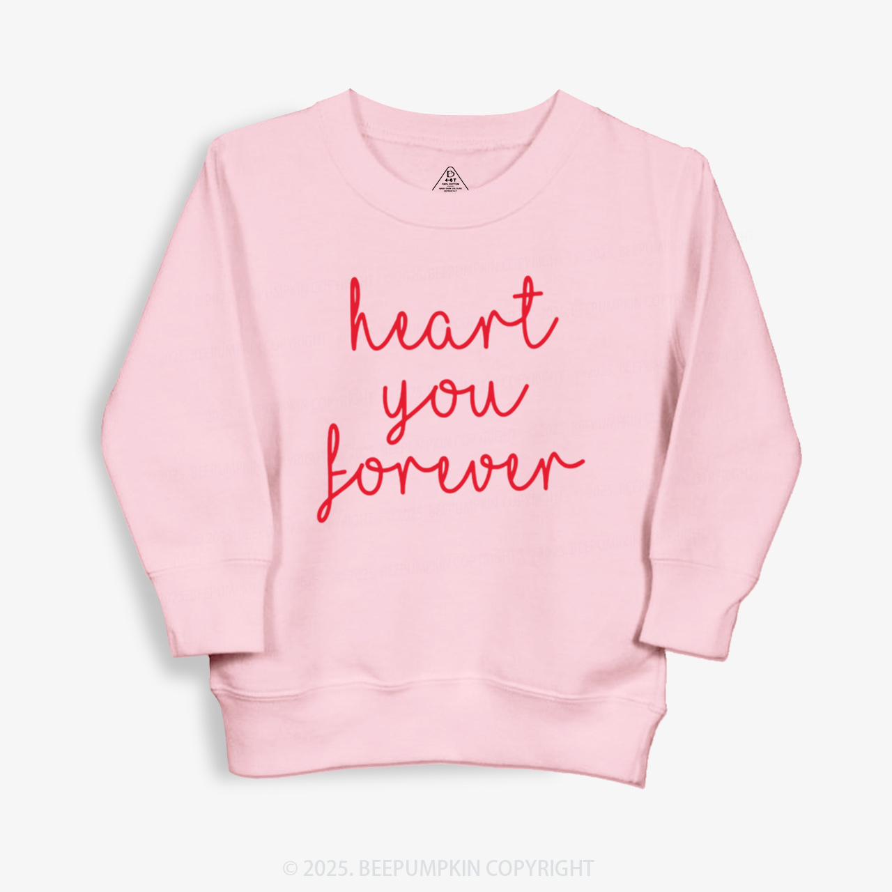 Heart You Forever Valentine's Day Kid's Sweatshirt
