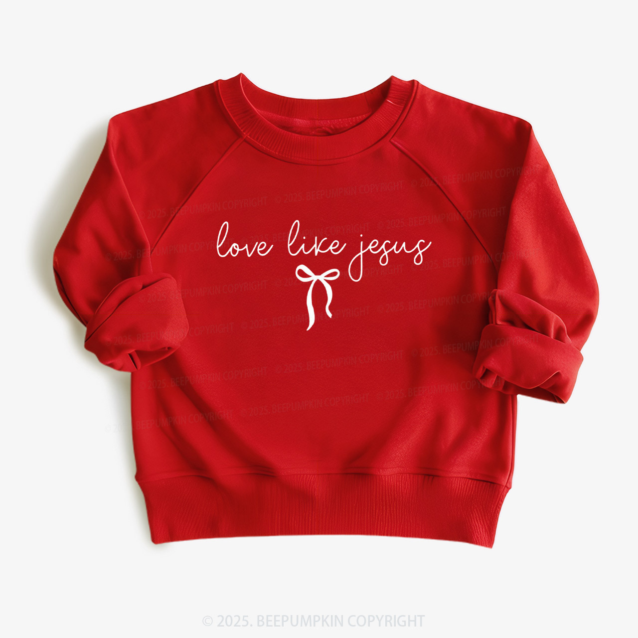 Love Like Jesus Valentine's Day Kid's Sweatshirt
