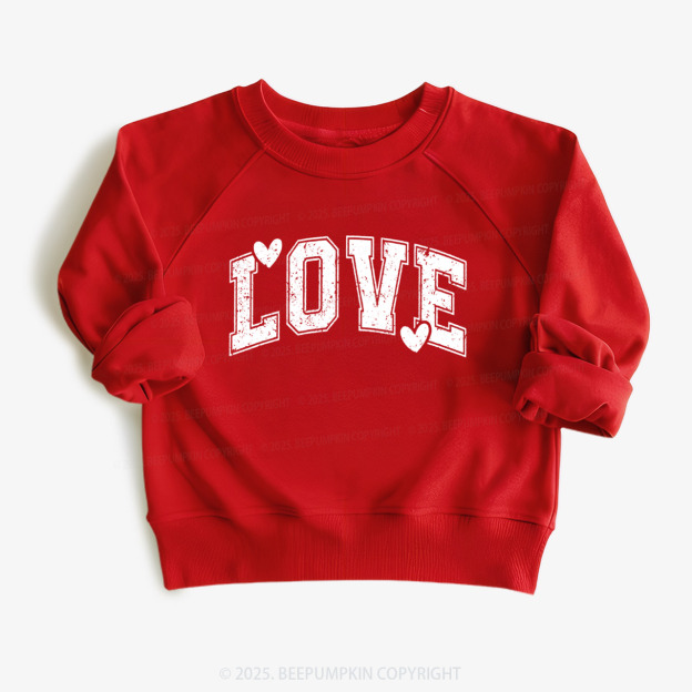 Simply Love Valentine's Day Kid's Sweatshirt