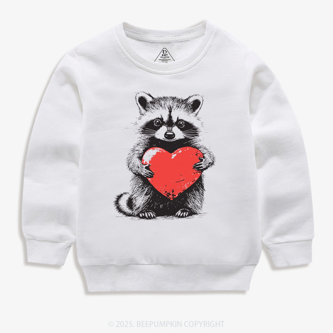 Sweet Thief Of Hearts Valentine's Day Kid's Sweatshirt