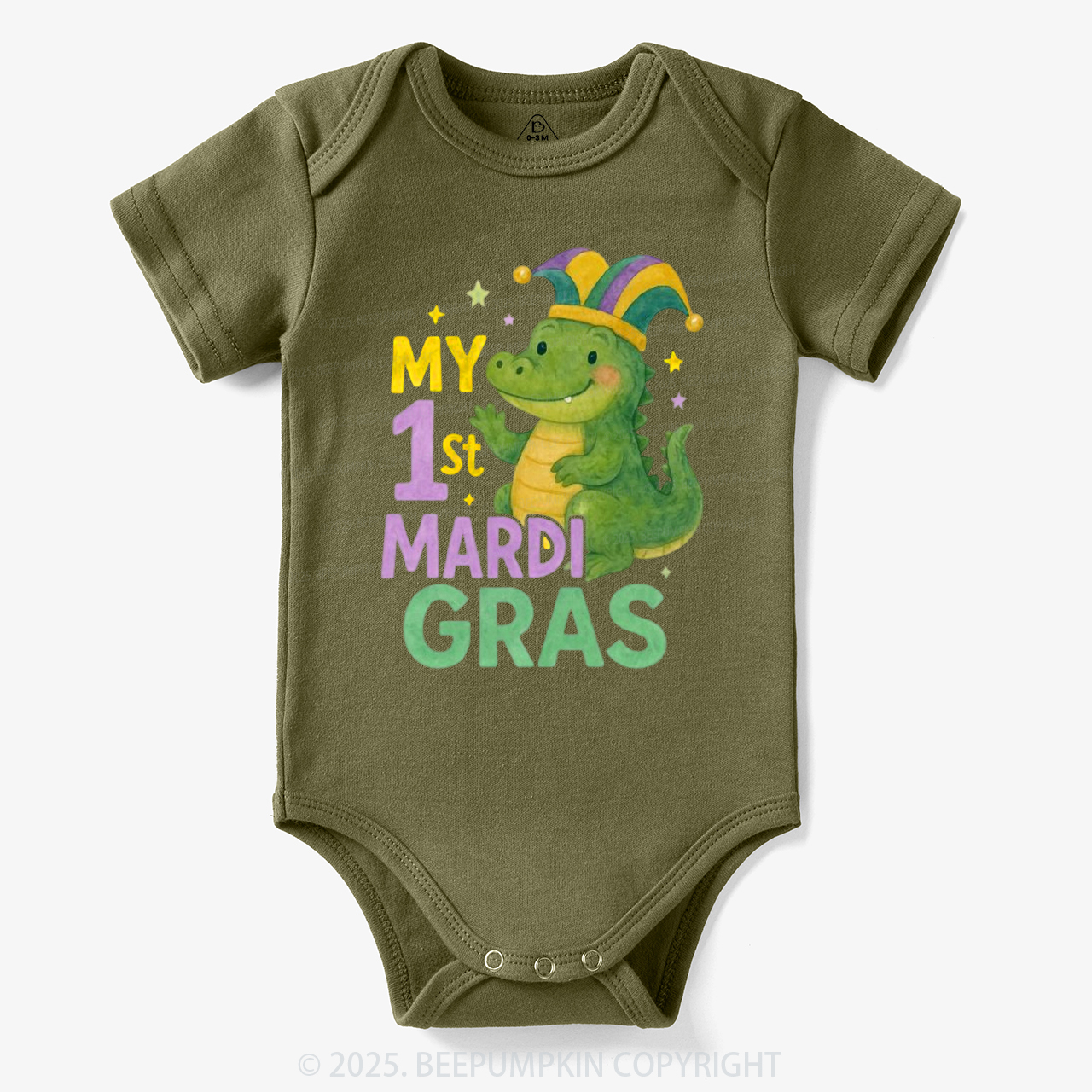 My First Mardi Gras Bodysuit Beepumpkin