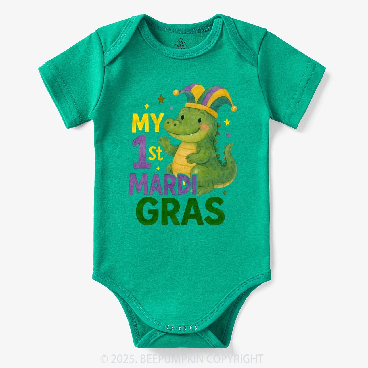 My First Mardi Gras Bodysuit Beepumpkin