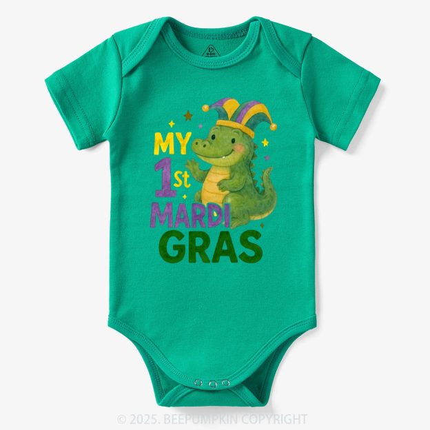 My First Mardi Gras Bodysuit Beepumpkin