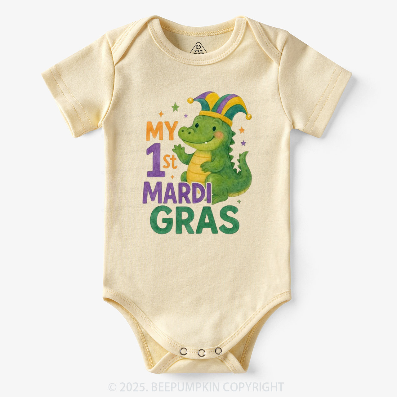 My First Mardi Gras Bodysuit Beepumpkin