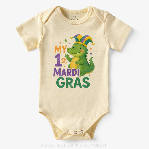 My First Mardi Gras Bodysuit Beepumpkin