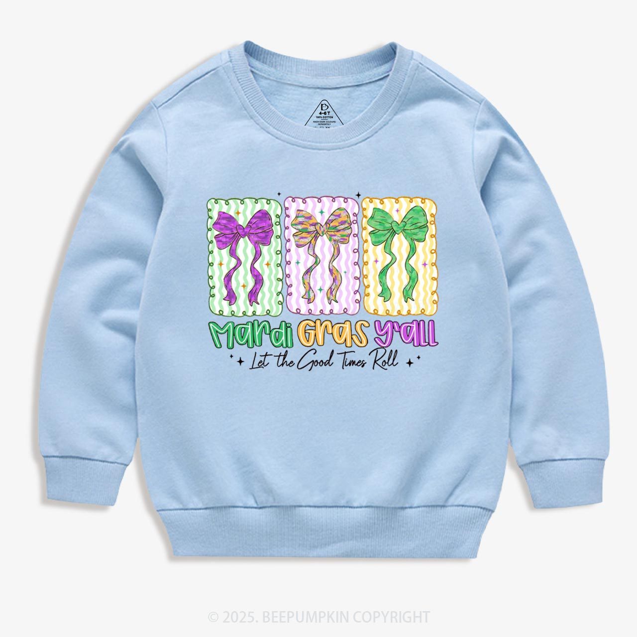 Let The Good Times Roll Kid's Sweatshirt