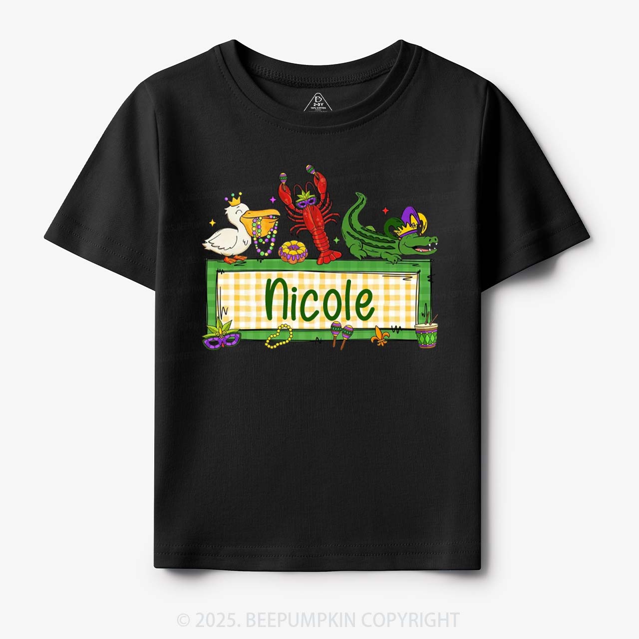 Personalized Tiny Parade Nameset Toddler&Kid's Tees Beepumpkin
