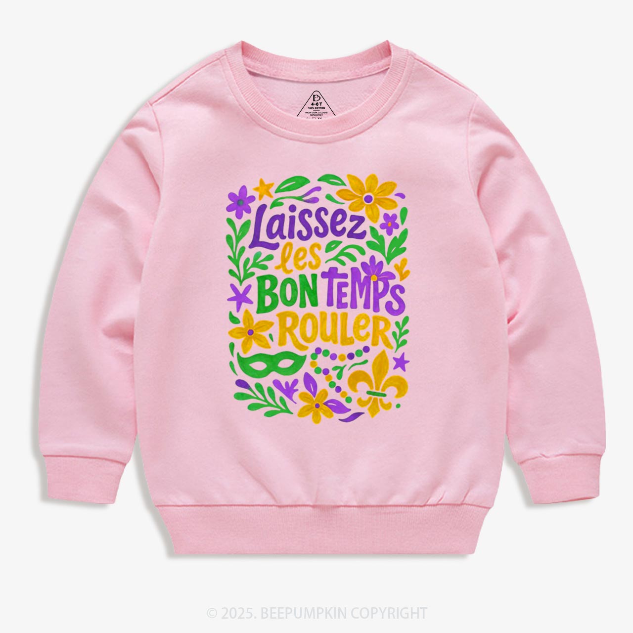Laissez Les Bon Temps Rouler Kid's Sweatshirt
