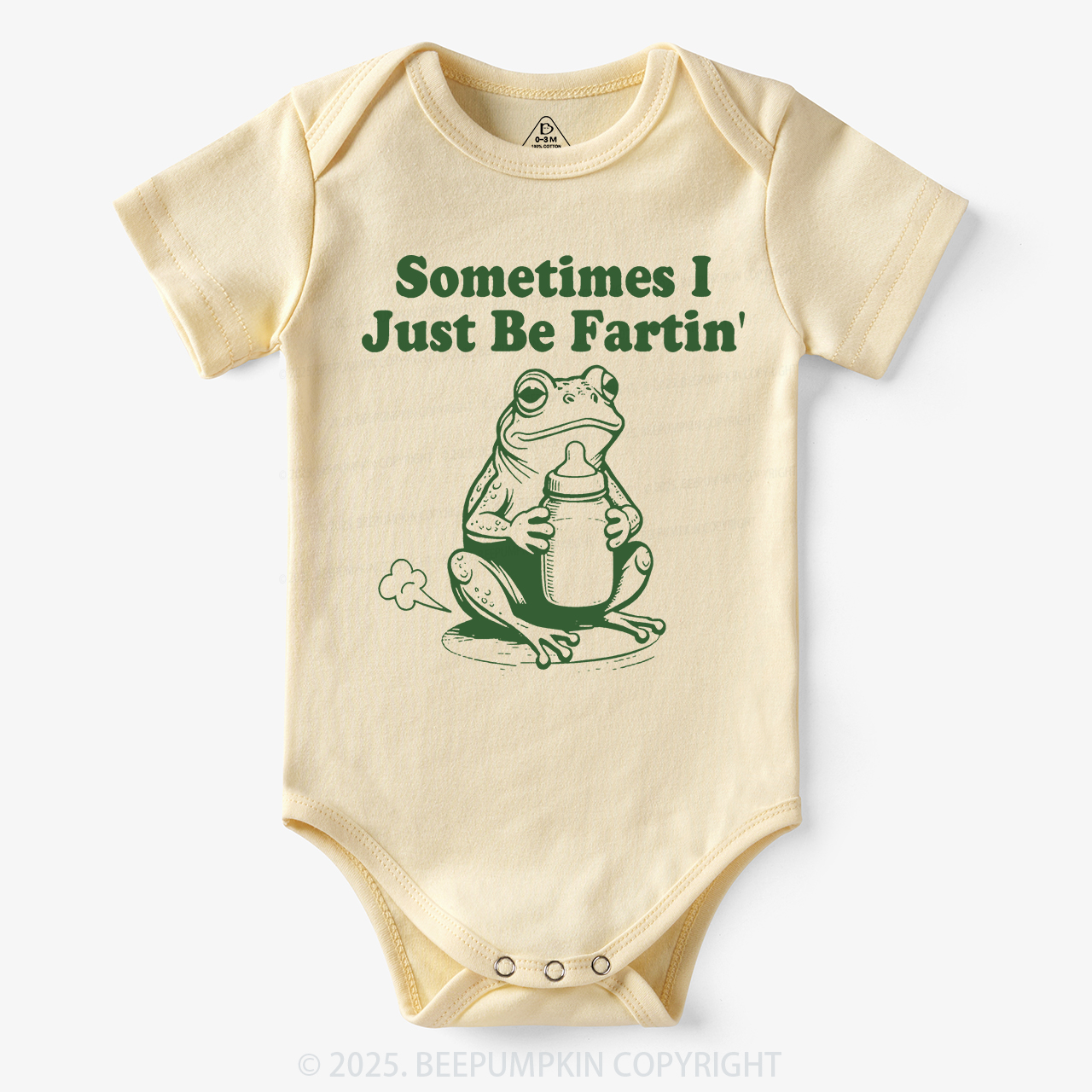 Fart Joke Sometimes I Just Be Fartin Bodysuit Beepumpkin 7