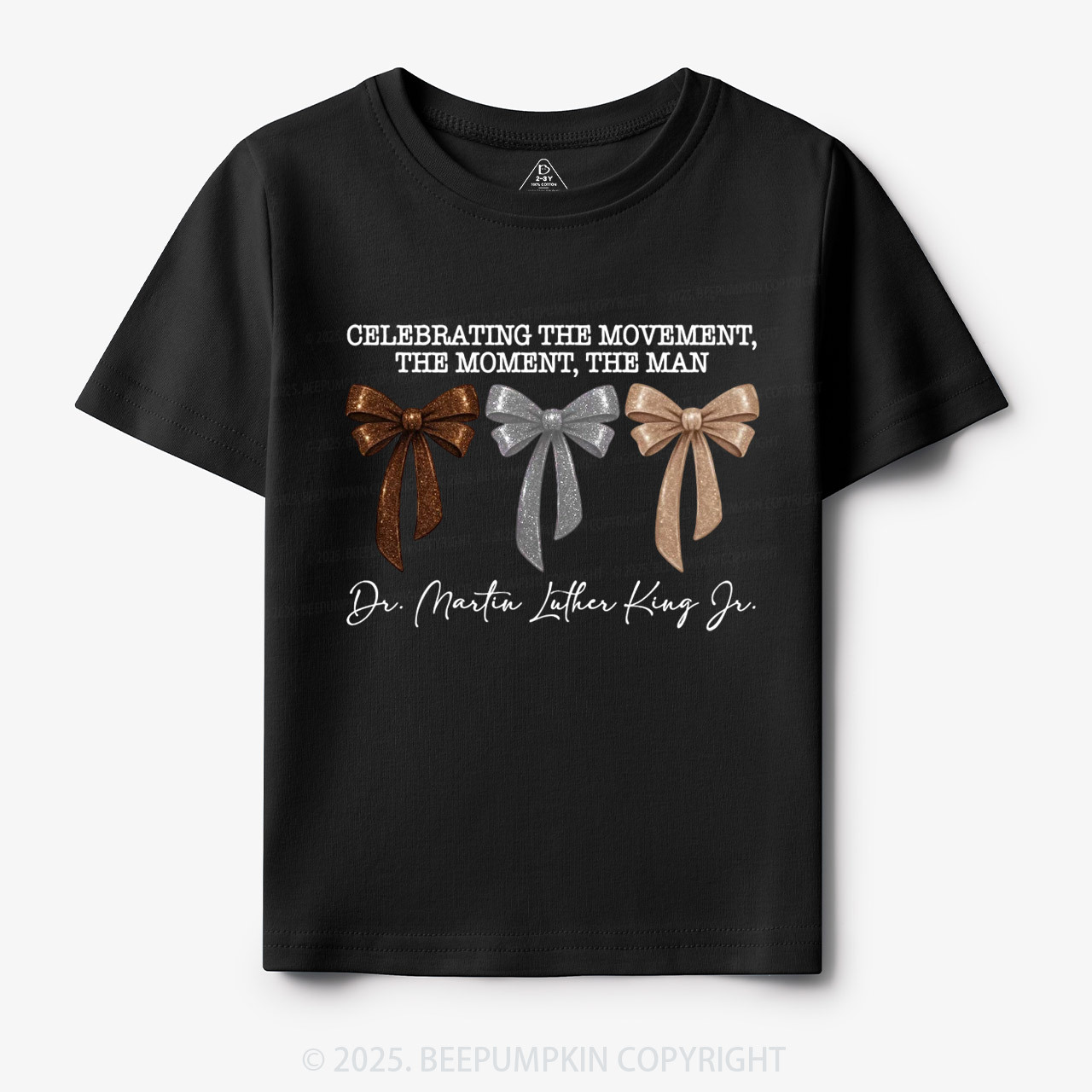 Golden Dream Bows Toddler&Kid's Tees Beepumpkin