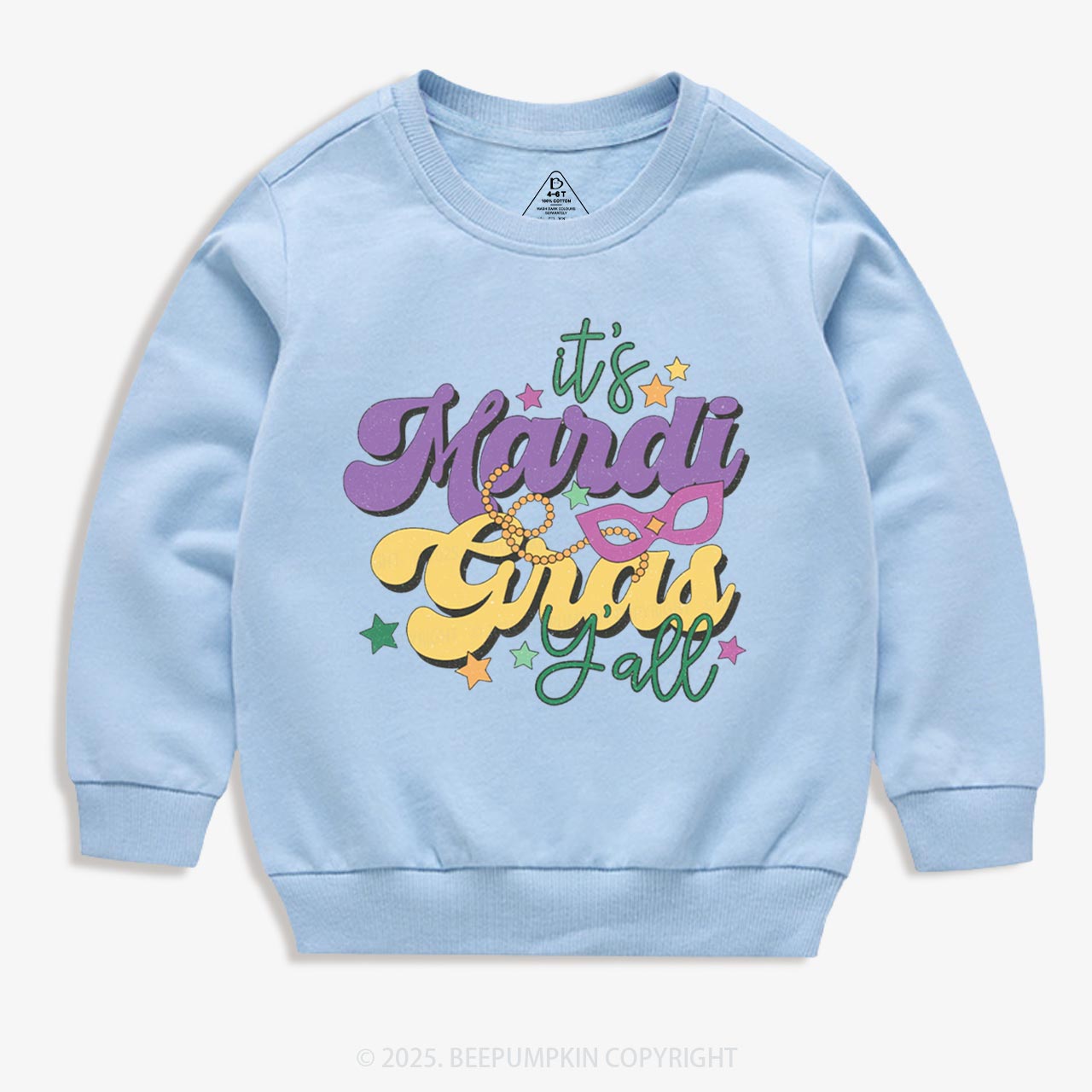 It's Mardi Gras Y'all Kid's Sweatshirt