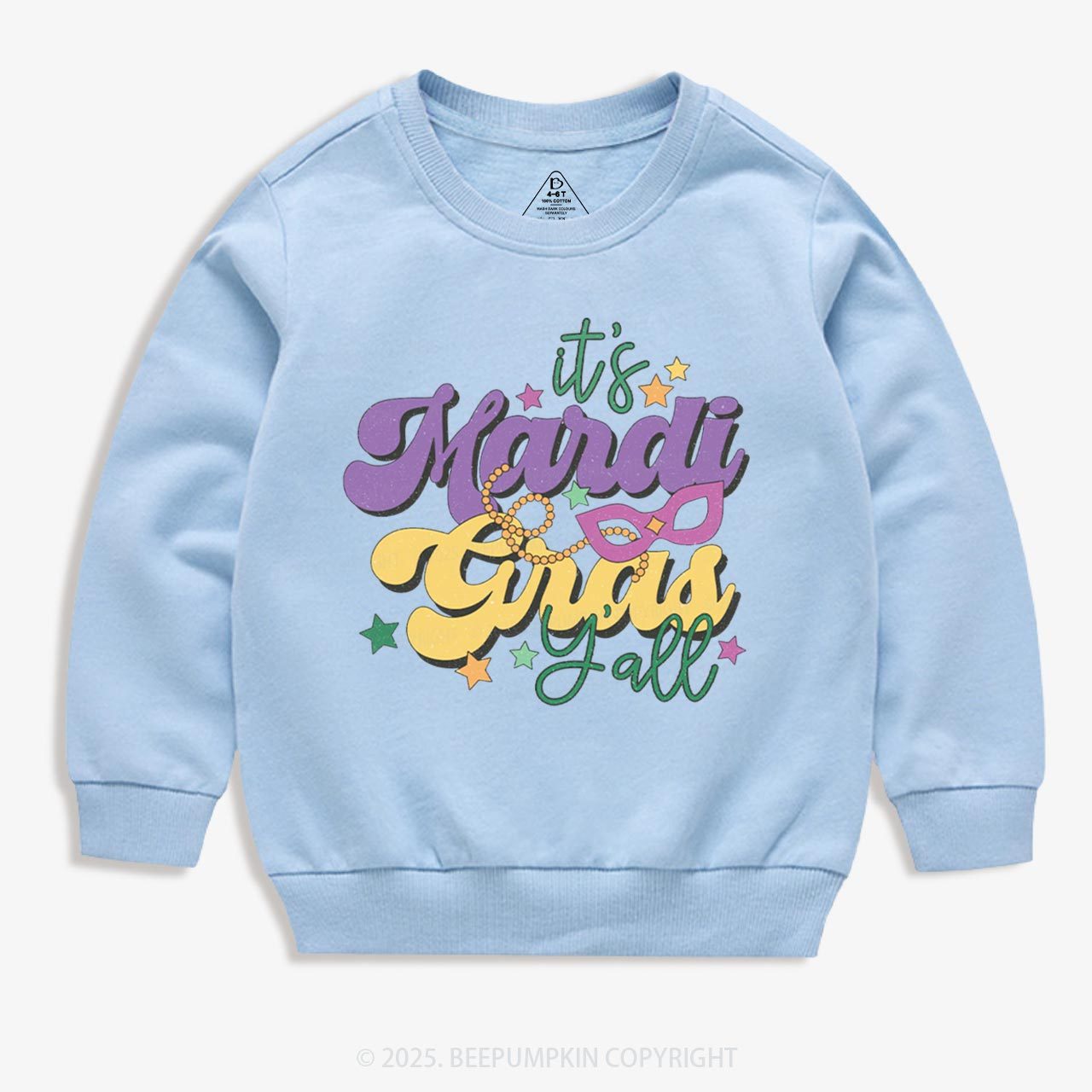 It's Mardi Gras Y'all Kid's Sweatshirt