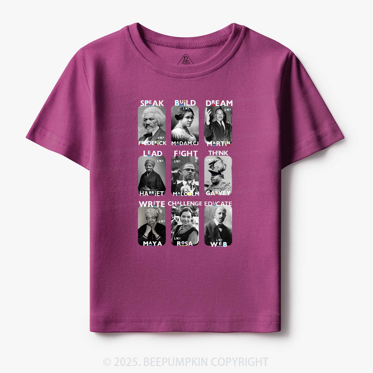 Inspired By Black History Toddler&Kid's Tees Beepumpkin