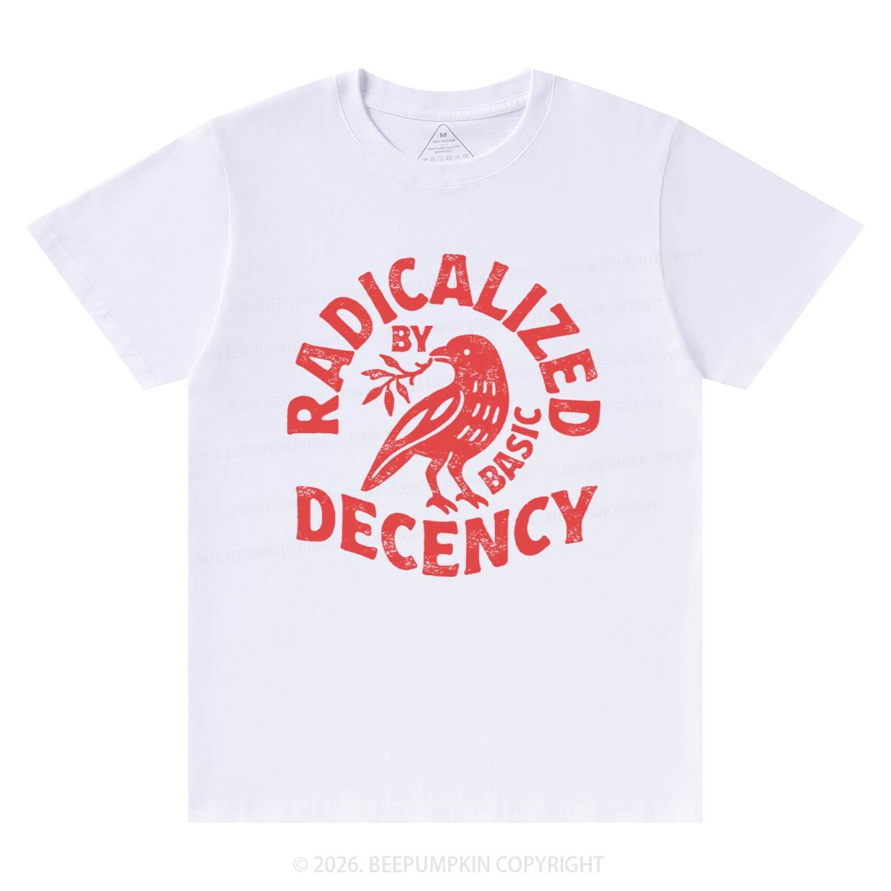 Radicalized By Basic Decency T-Shirts Beepumpkin