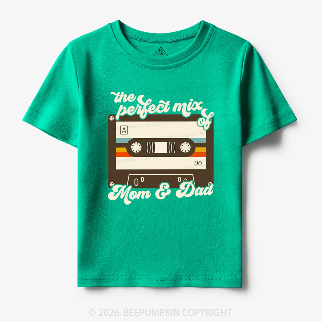 The Perfect Mix of Mom and Dad Toddler&Kid's Tees Beepumpkin