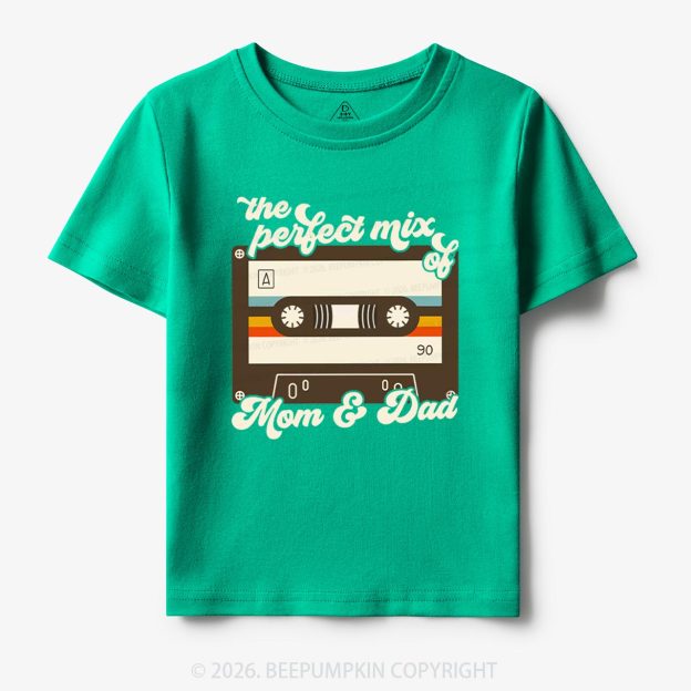 The Perfect Mix of Mom and Dad Toddler&Kid's Tees Beepumpkin
