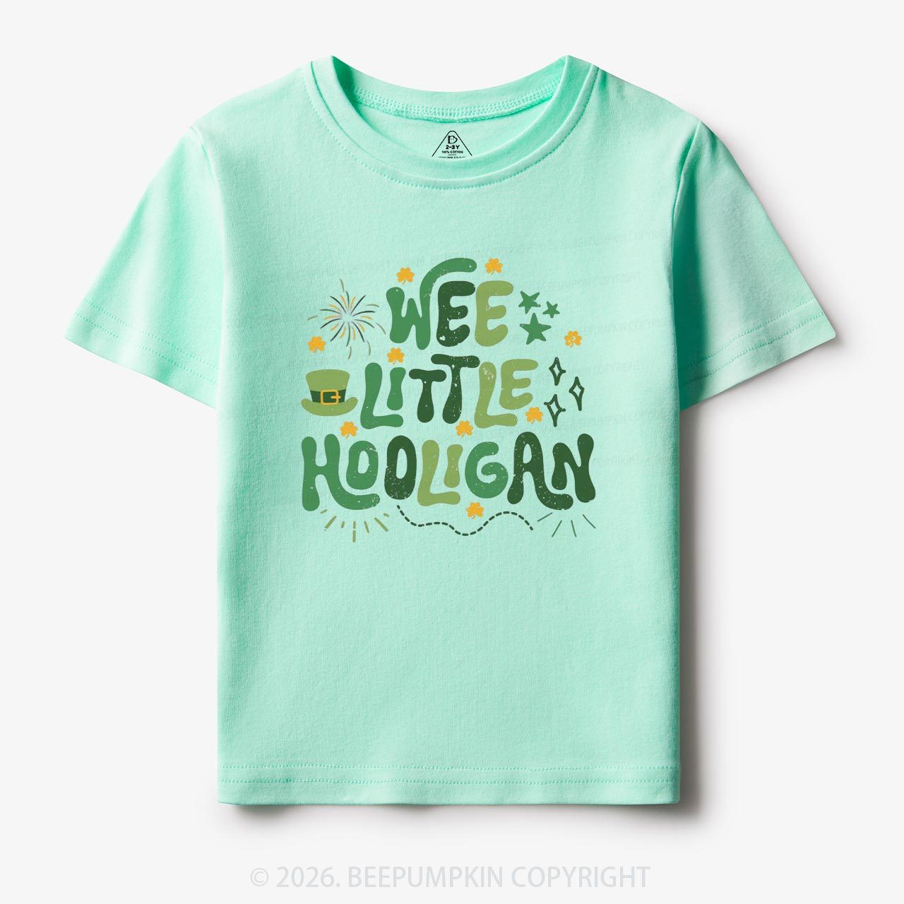 Wee Little Hooligan St. Patrick's DayToddler&Kid's Tees Beepumpkin