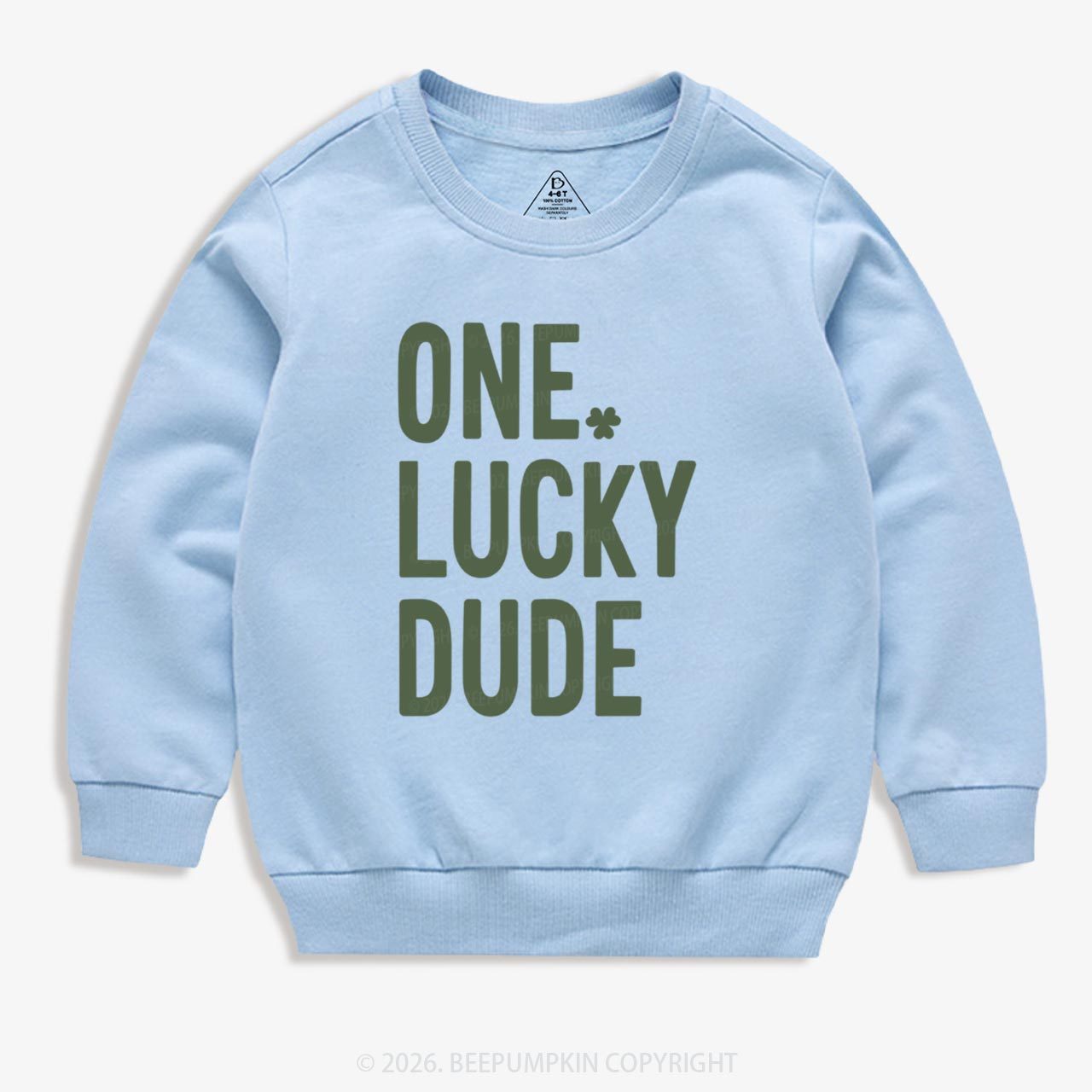 One Lucky Dude St. Patrick's Day Kid's Sweatshirt