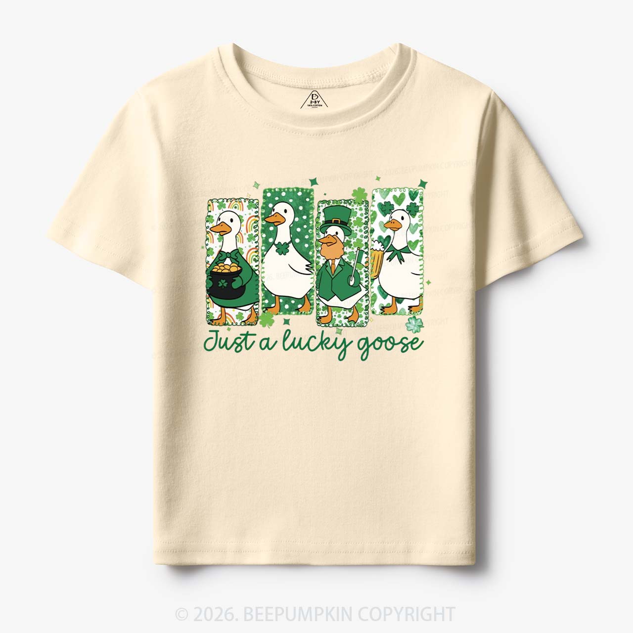 Holiday Goose St Patrick's Day Toddler&Kid's Tees Beepumpkin 7
