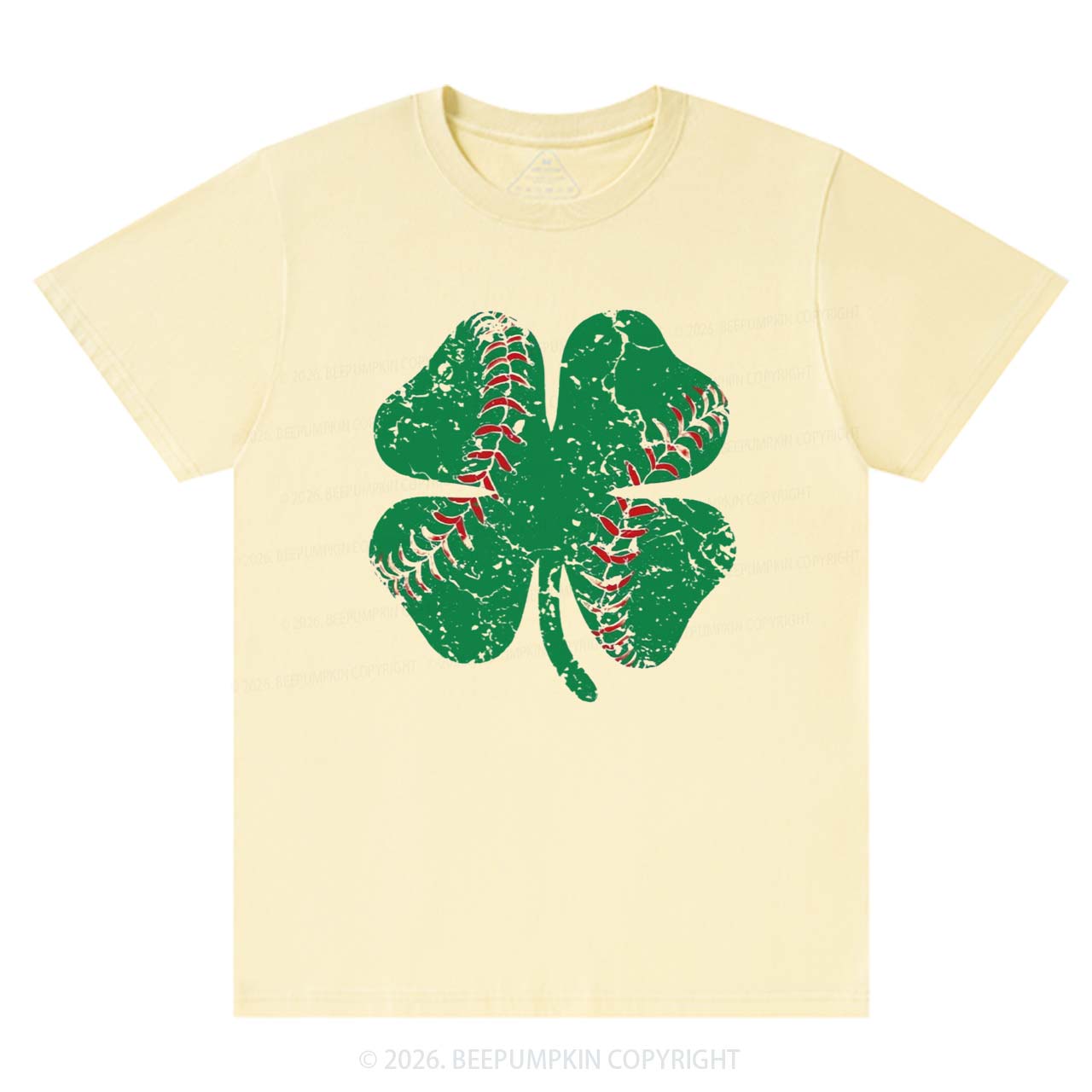 Baseball Shamrock St Patrick's Day T-Shirts Beepumpkin