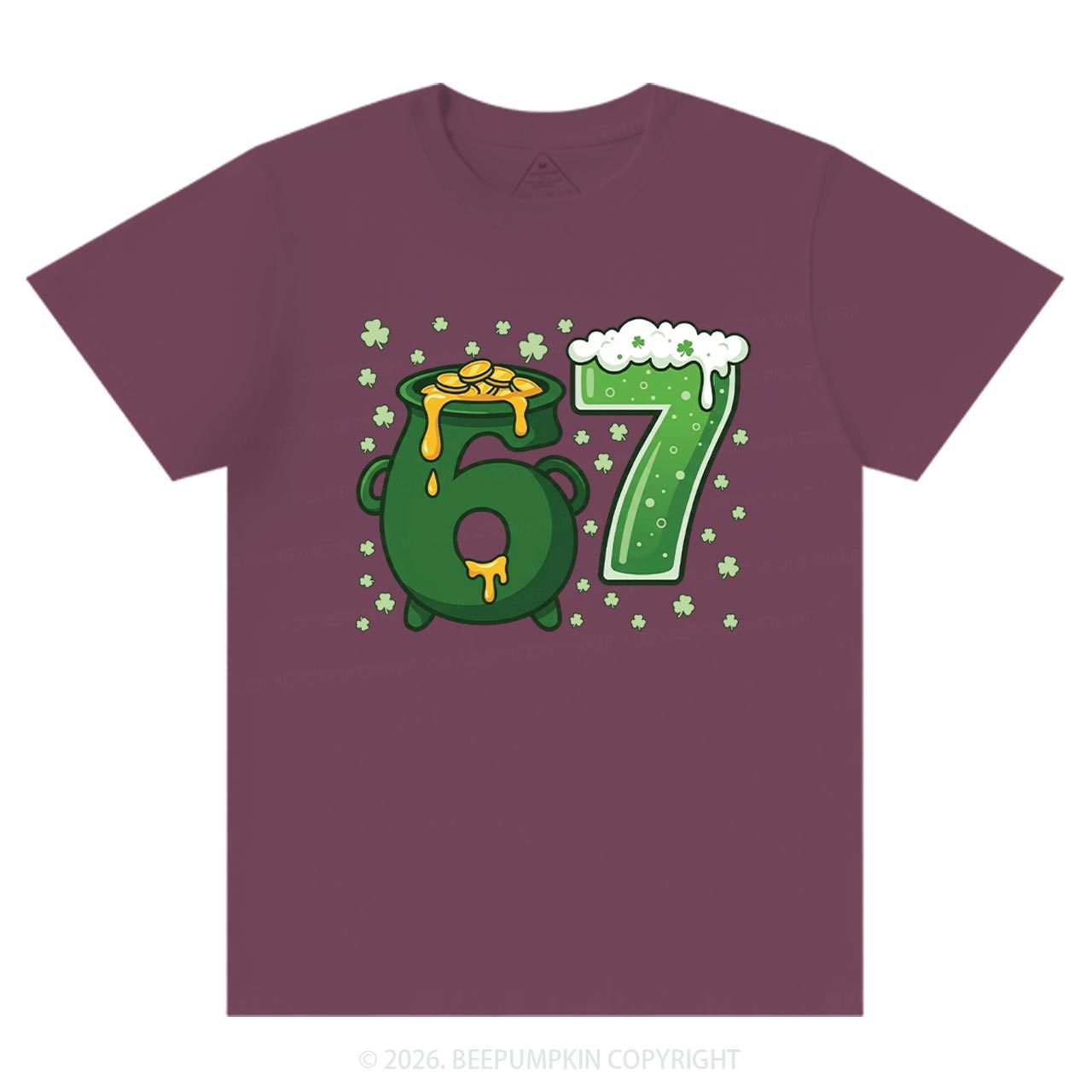 Six Seven St Patrick's Day T-Shirts Beepumpkin