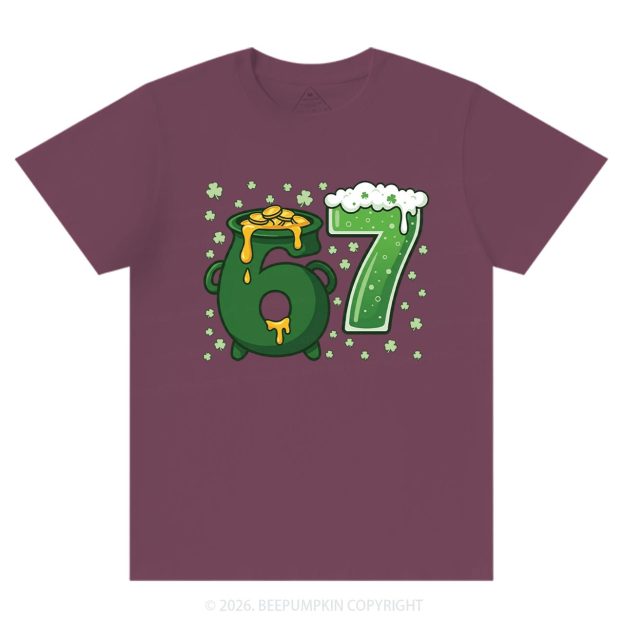 Six Seven St Patrick's Day T-Shirts Beepumpkin
