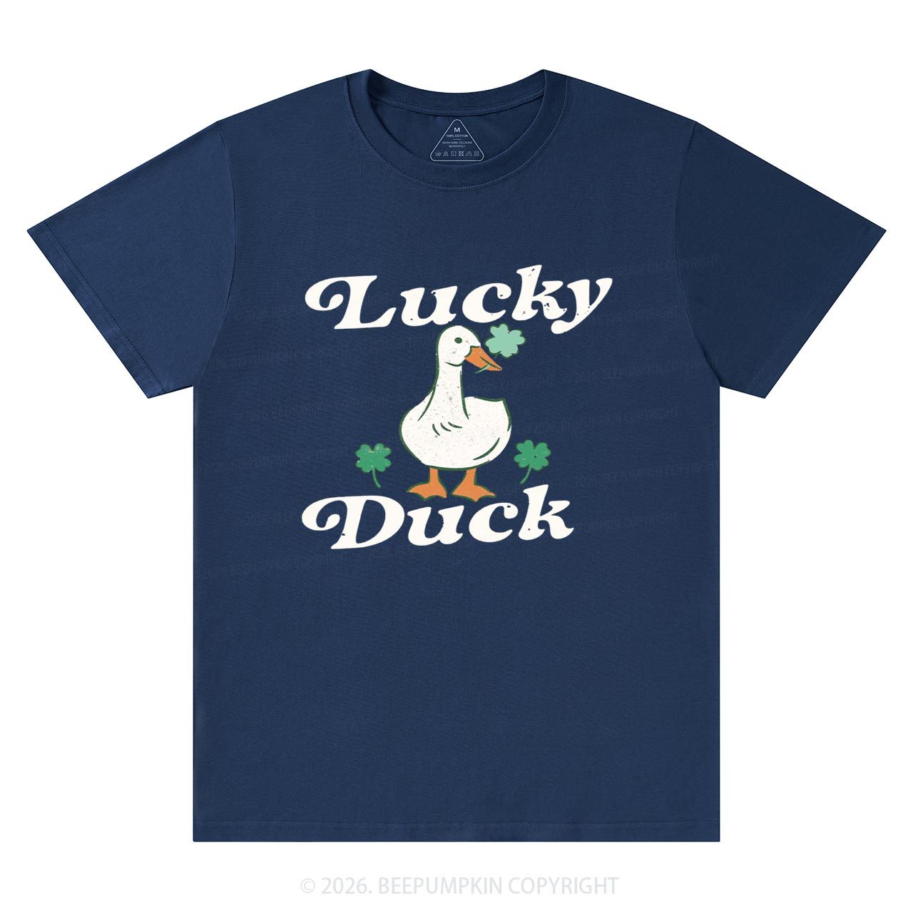 Lucky Duck St Patrick's Day T-Shirts Beepumpkin