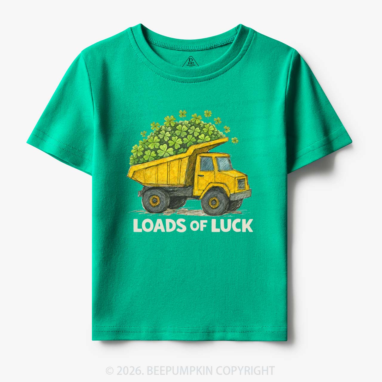 Loads Of Luck St. Patrick's Day Toddler&Kid's Tees Beepumpkin